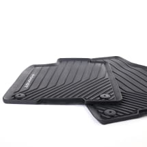 Rubber floor mats Audi e-tron GT front 2-piece black | 4J3061501 041