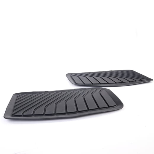 Rubber floor mats Audi e-tron GT rear 2-piece black | 4J3061511 041