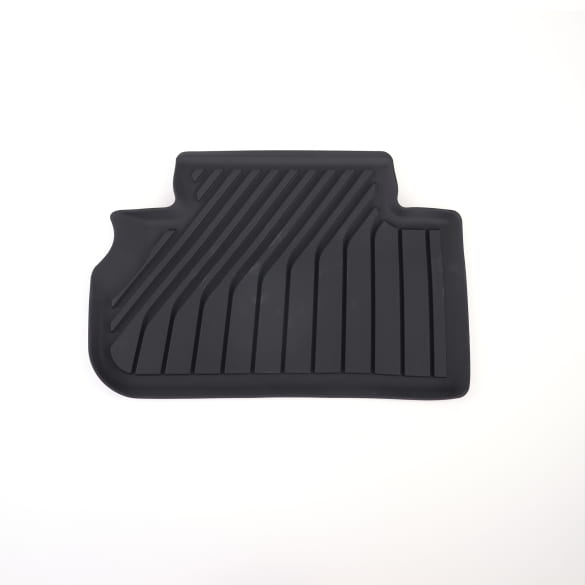 Rubber floor mats Audi Q5 GU rear 2-piece black | 8MA061511