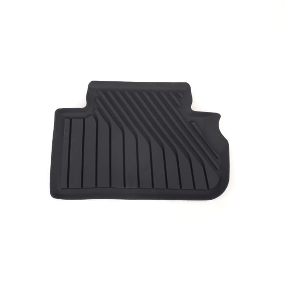 Rubber floor mats Audi Q5 GU rear 2-piece black | 8MA061511