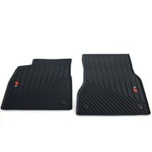 Rubber floor mats front Audi A6 S6 e-tron Genuine Audi | 85B061221E 041