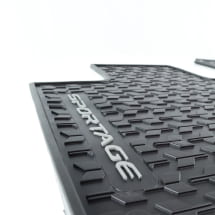 Rubber floor mats KIA Sportage NQ5 black 4-piece set Genuine KIA | CJ131ADE00