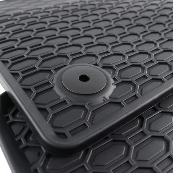 Rubber floor mats Plus VW Tiguan 3 CT1 4-piece black Genuine Volkswagen | 571061550 041