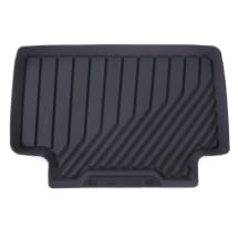 Rubber floor mats rear Audi Q6 e-tron black 2-piece | 85H061511 041