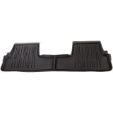 Rubber floor mats rear CLA Shooting Brake X174 black 2-piece genuine Mercedes-Benz