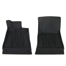 Rubber floor mats SL R232 black 4-piece original Mercedes-AMG | A2326804103 9051-R232