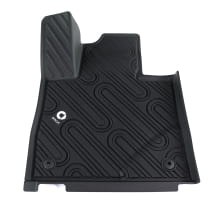 Rubber floor mats smart #3 THREE black Genuine smart | QAP6608036125