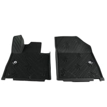 Rubber floor mats smart #3 THREE black Genuine smart | QAP6608036125