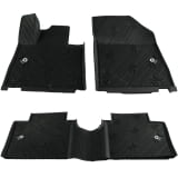 Rubber floor mats smart #3 THREE black 3-piece Genuine smart