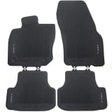 Rubber floor mats VW T-Roc A2 4-piece black Genuine Volkswagen