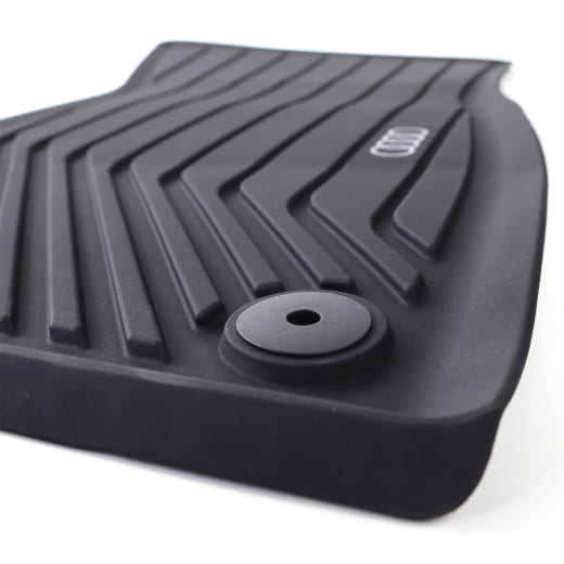 Original rubber floor mats Audi A5 black B10 FU | 8B1061501