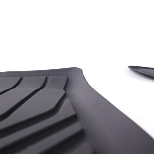 Original rubber floor mats Audi A5 black B10 FU | 8B1061501