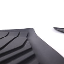 Rubber front floor mats Audi A5 B10 FU black 2-piece | 8B1061501