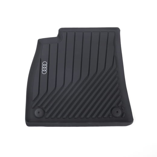 Original rubber floor mats Audi A5 black B10 FU | 8B1061501