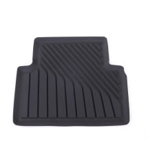 Rubber rear floor mats Audi A5 B10 FU black 2-piece | 8B3061511