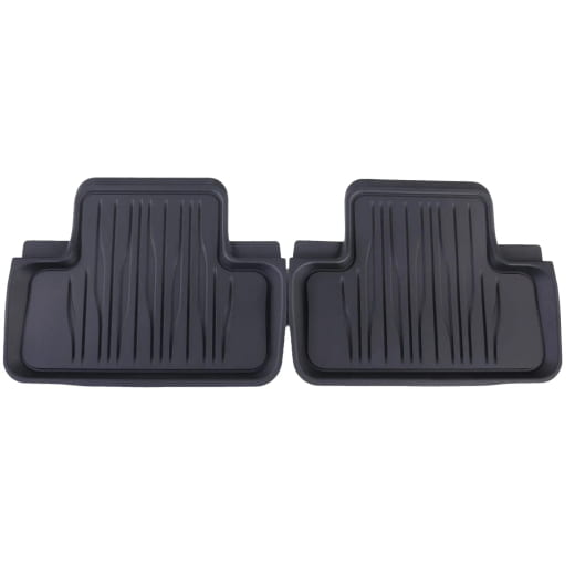 Rubberen all-weather automatten zwart achterbank GLA elektrisch EQ H244 Origineel Mercedes-Benz | A2446804901 9G33