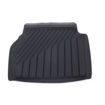 Rubberen automatten achter Audi A6 C9 FN zwart 2-delig | 4P0061511