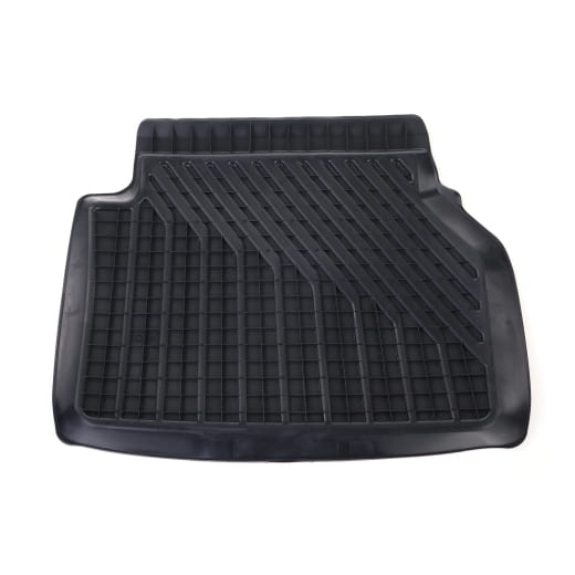 Rubberen automatten achter Audi A6 C9 FN zwart 2-delig | 4P0061511