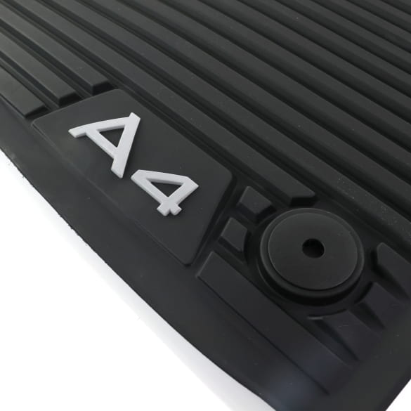 Rubberen automatten set 2-delig voorzijde A4 origineel Audi | 8W1061501 041