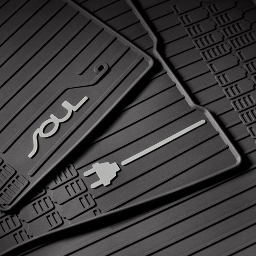 Rubberen automatten KIA e-Soul SK3 zwart 4-delig Origineel K | J2131ADE00