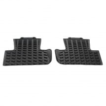 Rubberen automatten set 2-delig achter Q3 origineel Audi | 83A061511 041
