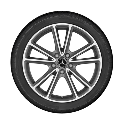 Ruedas de invierno 18 pulgadas runflat | CLS C257 | Original Mercedes-Benz | Q440541510290-B