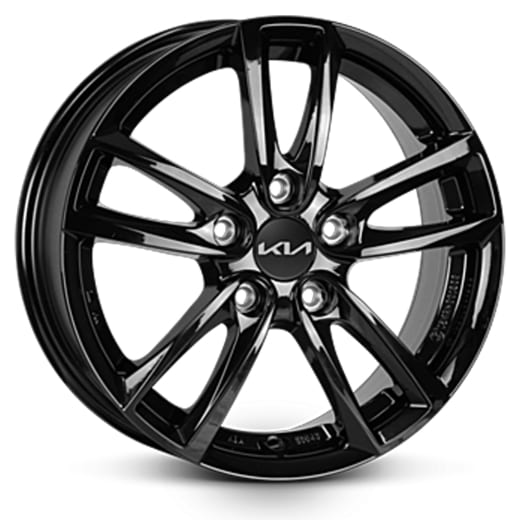 Ruedas de invierno 16 pulgadas Kia EV2 Bridgestone 5 radios dobles Thebe negro | WTEV2620565BRTB-B