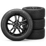 Ruedas de invierno 16 pulgadas Kia EV2 Bridgestone 5 radios dobles Thebe negro