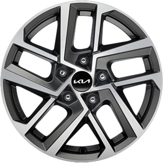 Ruedas de invierno 16 pulgadas Kia K4 Bridgestone de 5 radios dobles Gaya bicolor | WAK4620555BRGA-K4