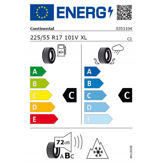 Ruedas de invierno V-Klasse W447 17 pulgadas original Mercedes-Benz | Q44019111074A-Satz