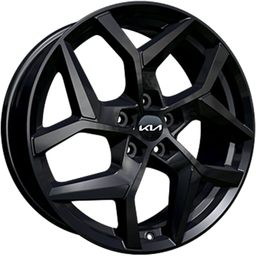 Ruedas de invierno 19 pulgadas Kia EV3 Bridgestone Musan radios en Y negro | WTEV3921550BRMB-B