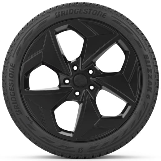 Ruedas de invierno 19 pulgadas negro Smart ONE #1 HX11 juego completo Bridgestone | L95405365S-Set