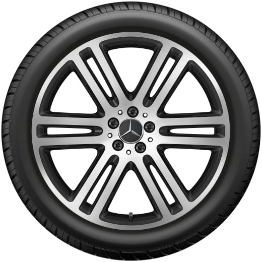 Ruedas de invierno 21 pulgadas GLE V167 Mopf2 Pirelli de 6 radios dobles | Q440141717020/-7050