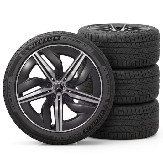 Llantas de invierno AMG 18 pulgadas CLA C174 negro Michelin | Q440141514140/50/60/70