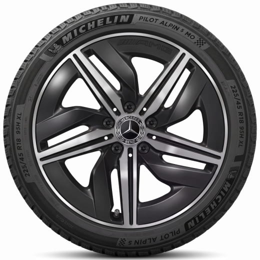 Llantas de invierno AMG 18 pulgadas CLA C174 negro Michelin | Q440141514140/50/60/70
