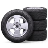 16 pulgadas ruedas de invierno Kia PV5 Cargo Bridgestone llantas de 4 radios Sinsa plata