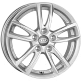 Ruedas de invierno de 16 pulgadas Kia XCeed CD de 5 radios dobles desde 2025 Thebe plata