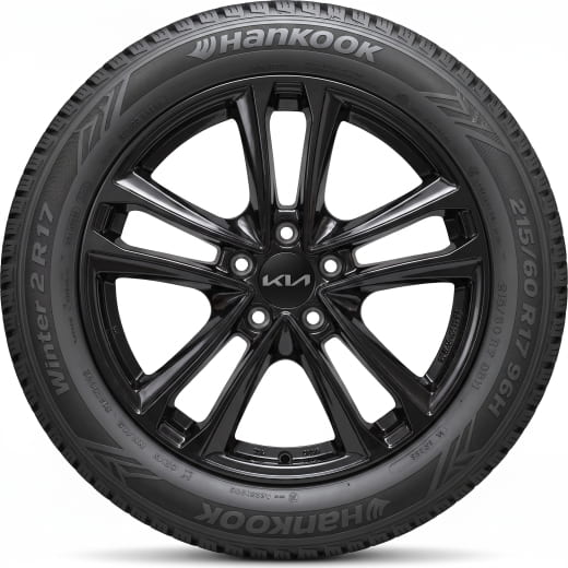 Ruedas de invierno 17 pulgadas Kia EV3 Hankook Tarvos de 5 radios dobles negro | WTEV3721560HCTB-B