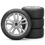 Ruedas de invierno de 18 pulgadas Kia Sportage NQ5 5 radios dobles Tarvos plata