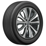 Juego completo de ruedas de invierno 19 pulgadas GLE V167 torneado brillante Original Mercedes-Benz