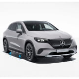 Running boards EQE SUV X294 aluminium look rubber studs Genuine Mercedes-Benz