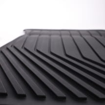 S-Line rubber floor mats Audi e-tron GE front | 4KL061501C 041-1