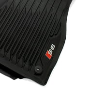 Rubber floor mats front Audi S6 (C8 4A) Genuine Audi | 4K1061221A 041