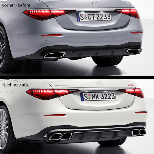 Diffuseur AMG S63 E Performance Classe S Limousine W223 | W223-Dif-63-K