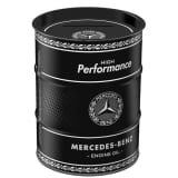 Salvadanaio barile olio Engine Oil 600 ml lamiera d'acciaio Original Mercedes-Benz