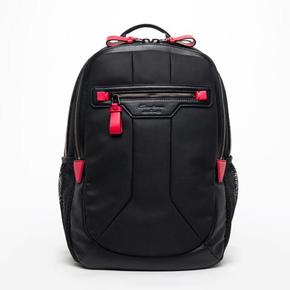 Santoni Mercedes-AMG Backpack black calfskin