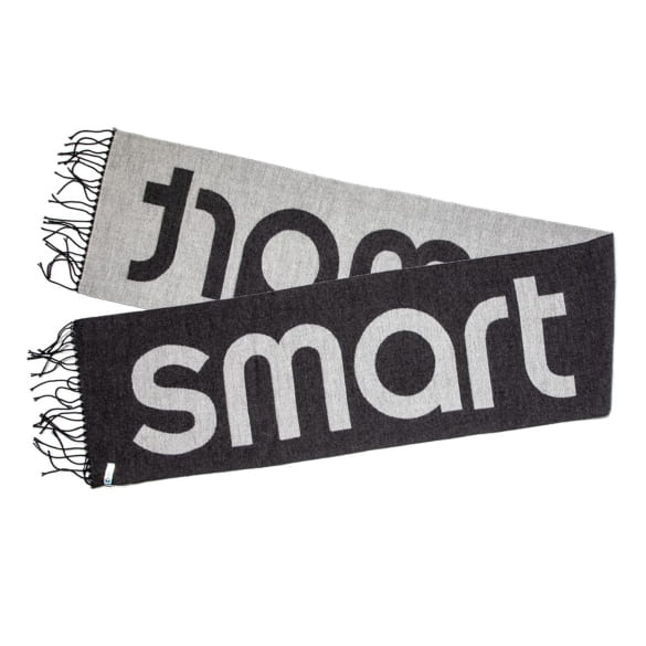 Scarf carbon black / white Original smart
