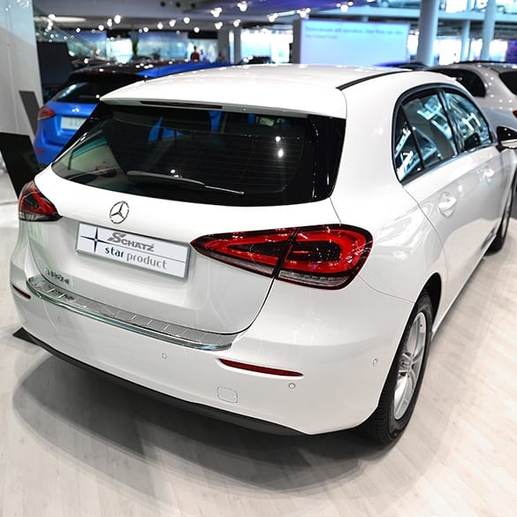 Ladrandbescherming roestvrij staal Mercedes-Benz A-Klasse W177 Schätz Premium