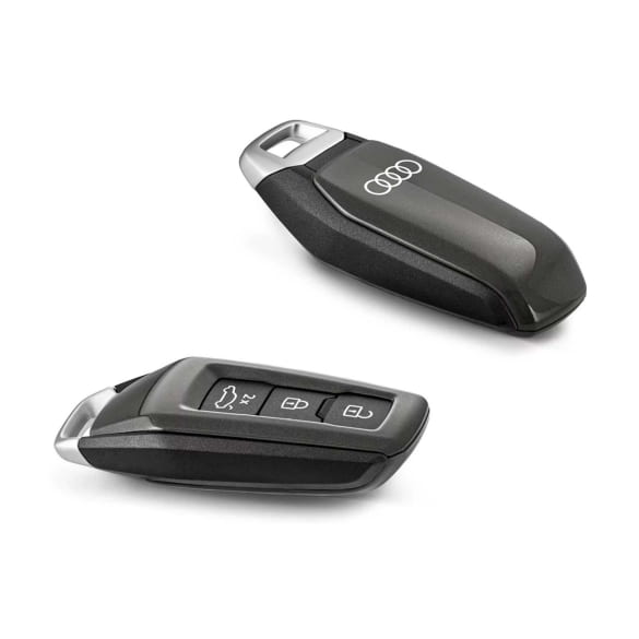 Schlüsselabdeckung Original Audi grau Perleffekt