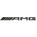 Scritta AMG portellone posteriore Classe A 177 Dark Chrome nero cromo originale Mercedes-AMG